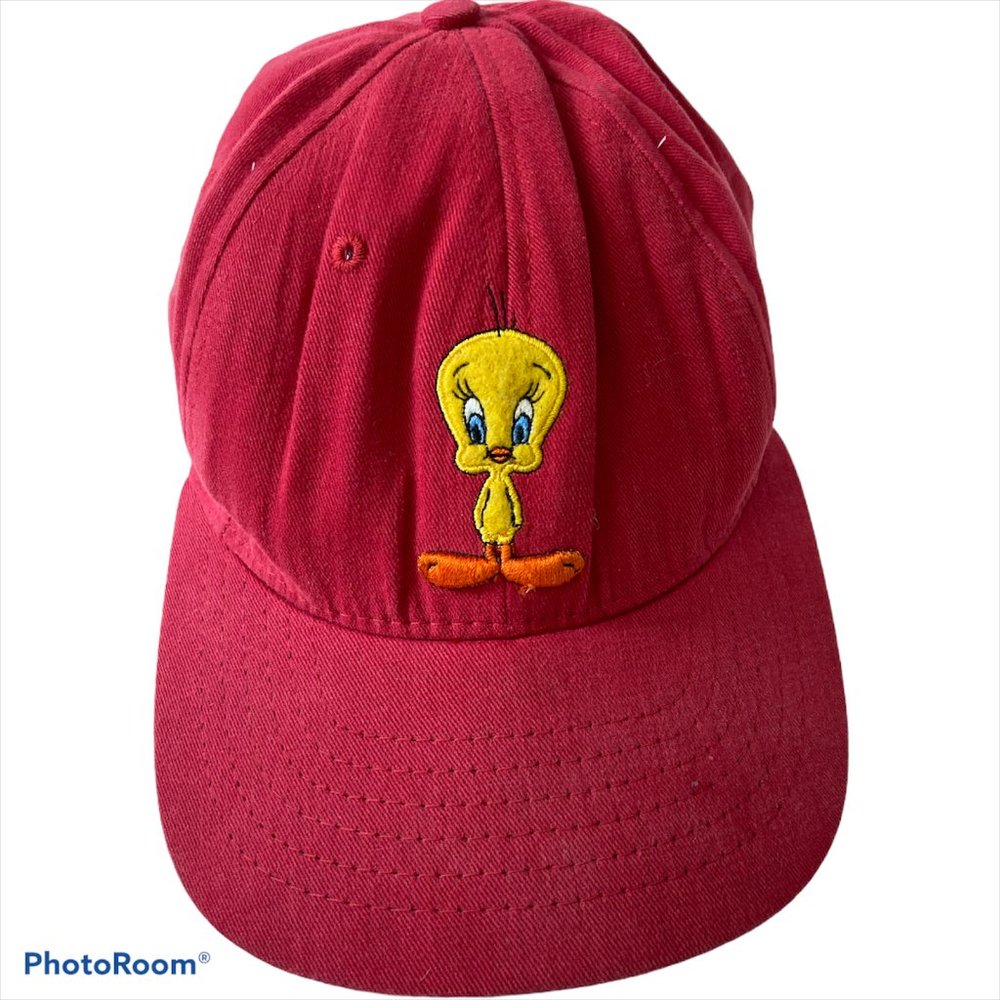 Tweety Bird kids Red Hat Cap Warner Bros Studio